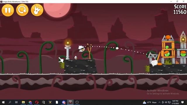 Angry Birds Adventures- Spooky Surprise Gameplay (All Levels) смотреть онлайн
