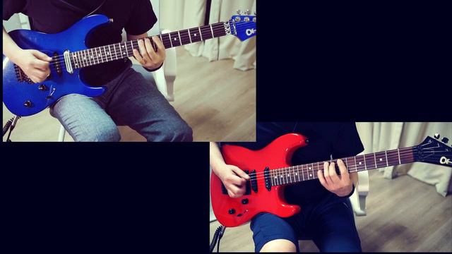 Megadeth - Tornado of Souls - guitar cover with 'Old Charvel guitars' смотреть онлайн
