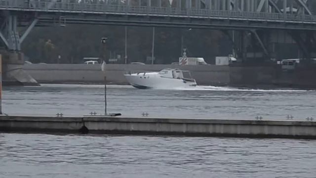Neva river 19.09.2013 Нева ("Метеор",катера) смотреть онлайн