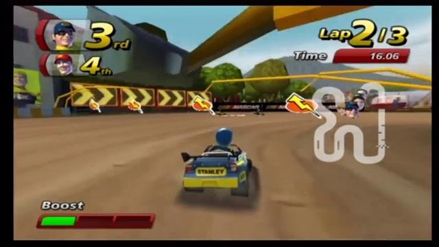 NASCAR Kart Racing Wii Gameplay смотреть онлайн