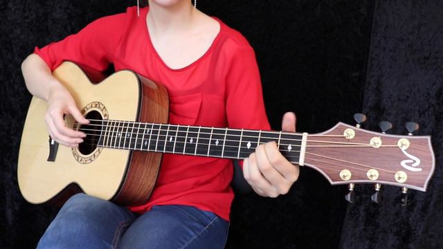 Too Much (Spice Girls) for solo guitar смотреть онлайн