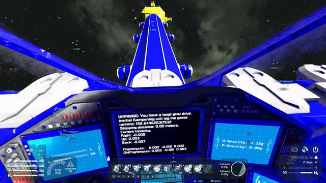 [Space Engineers] Controlling a grav drive with a cockpit and programmable block - Part 2 смотреть онлайн