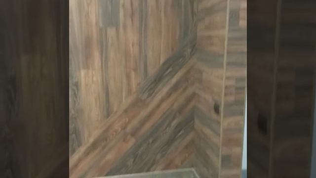 Отделка стен ламинатом. смотреть онлайн