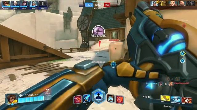 Nova Strike Kinessa Lvl 10 Cards & 4th Legendary | Onslaught Gameplay | Paladins PTS OB 64 Patch #6 смотреть онлайн