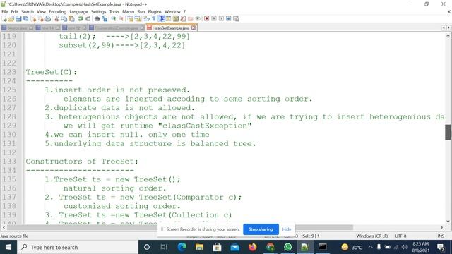 Core Java || Collections -6 || by M.Srinivas Reddy смотреть онлайн