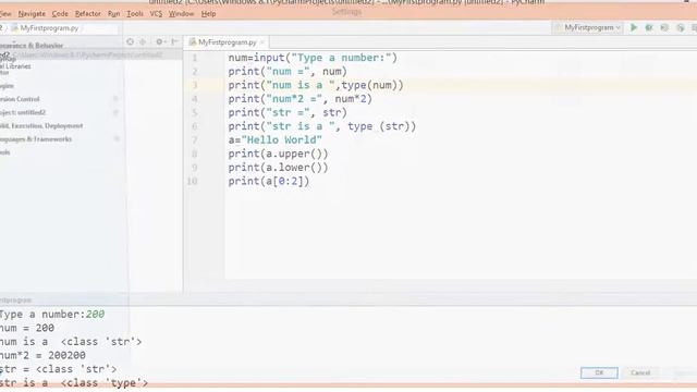 Basic Python Tutorial For Beginners:Change the font size,template color,add line numbers in pycharm смотреть онлайн