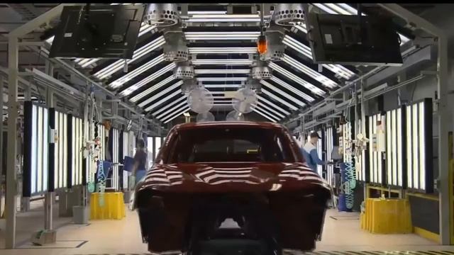 Конвеер БМВ,  сборка авто