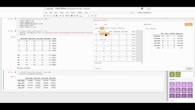[Visual Python ver.2x] #04 How to check the data structure and content without coding? смотреть онлайн