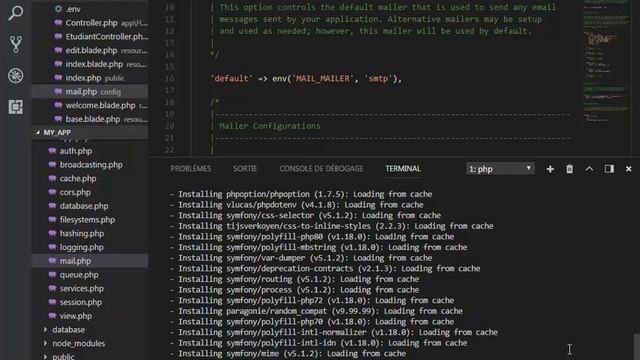 installation Laravel 7 смотреть онлайн