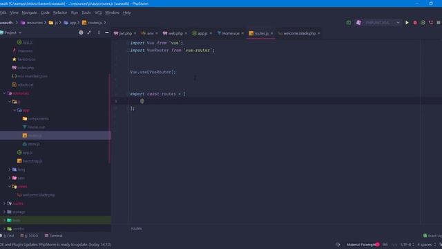 Laravel JWT With Vuejs Setup VueRouter Part 2 смотреть онлайн