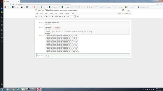 Clip Multiple Landsat 8 Bands with Python and GDAL - Tutorial смотреть онлайн