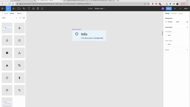Alert Component and variants in Figma and React TypeScript using chatgpt смотреть онлайн