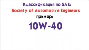 Моторное масло. Классификация по API и SAE