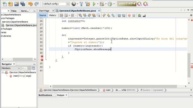 Ejercicio 13 Programación Visual en Java Apache Netbeans смотреть онлайн