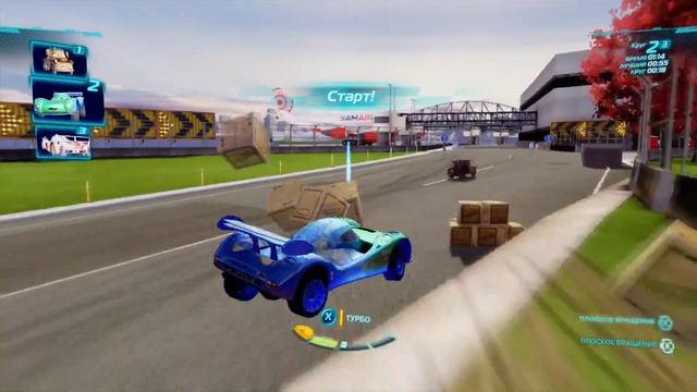 Тачки 2 (Xbox 360) - Интересные гонки - Спринт "Терминал" - Карла Велосо смотреть онлайн