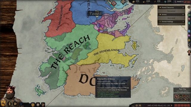 Experimenting With Mega-Wars - Robert's Rebellion - Let's Play A Game of Thrones Mod For CK3 - 9 смотреть онлайн