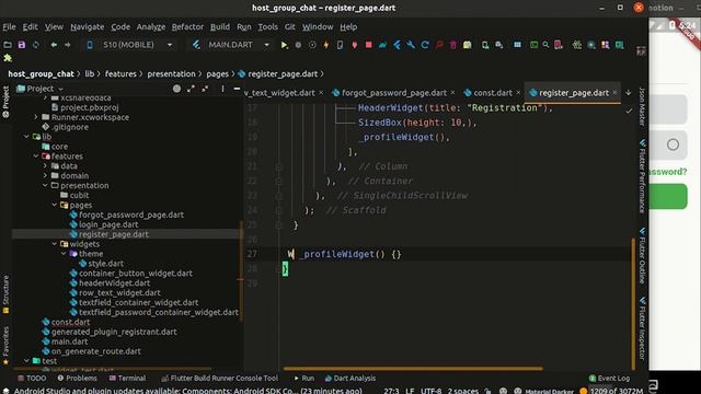 Group Chat Learn Flutter Firebase + Clean Architecture - Part 3 (Flutter Tutorial) смотреть онлайн