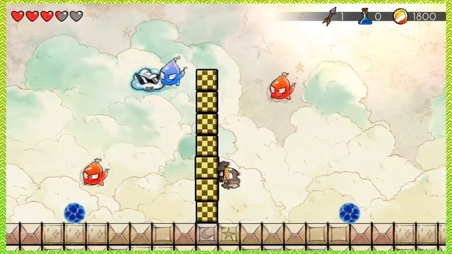 Wonder Boy: The Dragon's Trap #15: НОВЫЙ СЕКРЕТНЫЙ УРОВЕНЬ- Time Wobblers смотреть онлайн