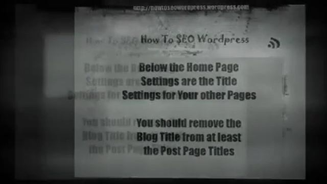 How To SEO Wordpress Guide Part 3 : All In One SEO Pack Plug In смотреть онлайн