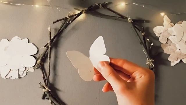 Летний декор из бумаги💡🌷🦋 смотреть онлайн