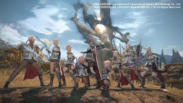 FFXIV ARR Lightning Returns Collab смотреть онлайн