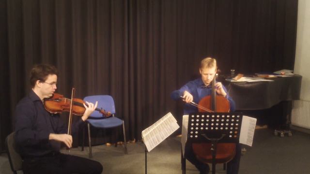 Maurice Ravel Sonate pour Violon et Violoncello: Lent-Vif, avec entrain смотреть онлайн