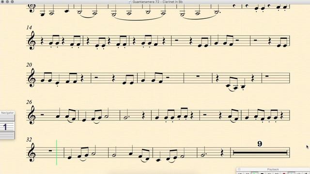 Guantanamera - clarinet смотреть онлайн