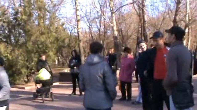 Русская пробежка Новый год 2013 Феодосия часть 2 смотреть онлайн