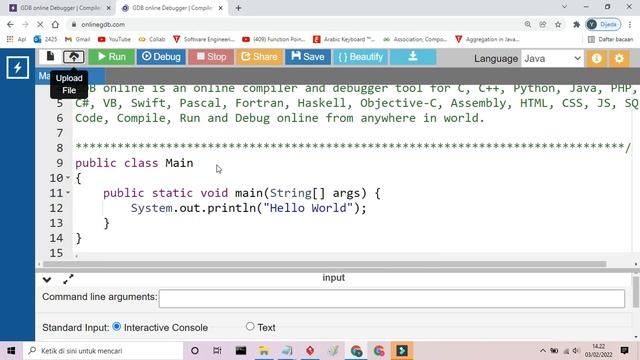 Asosiasi dalam Class Diagram dan contoh penerapan dalam Bahasa Java, Visual Paradigm dan onlinegdb смотреть онлайн