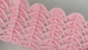 Потрясающе простой и красивый узор крючком