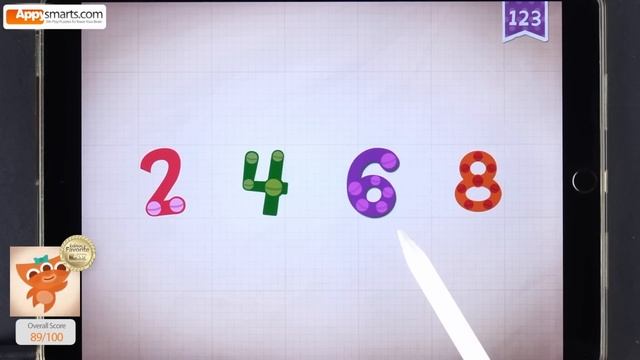 Endless Numbers Part 2 (Six through Ten) - Game For Preschool Kids [iOS/Android] смотреть онлайн