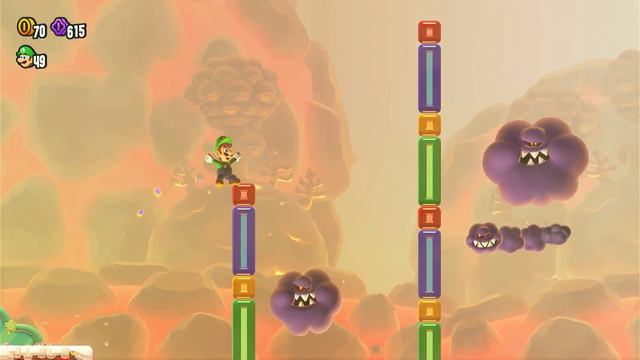 Foresta Magmascuro SP: Corsa tra i Soli Ardenti [Mondo: SP6] - Super Mario Bros Wonder ITA (68) смотреть онлайн
