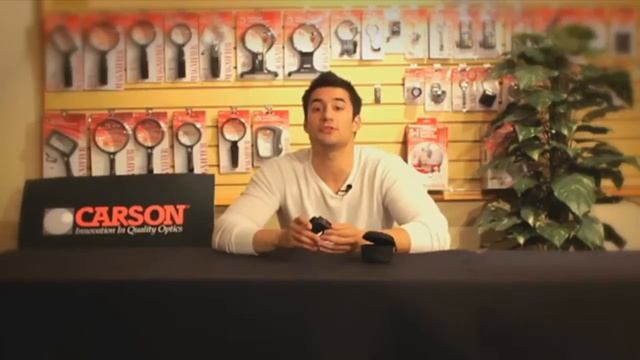 Carson SensorMag 5x LED Lighted Sensor Loupe