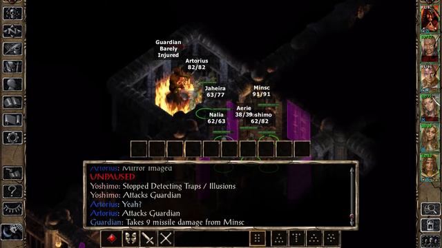 The Guardians - Baldur’s Gate II (Blind Let's Play) - #19 смотреть онлайн