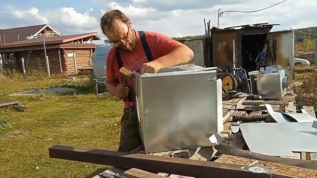 Подвесная печка для нашего автодома