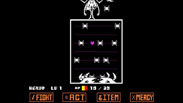 Undertale - Pacifist - Muffet fight смотреть онлайн