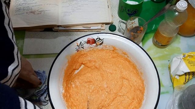 Морковные кексы-подробный рецепт. Что я вяжу. И что мы ели сегодня смотреть онлайн