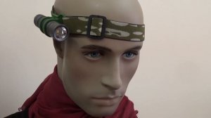 Наголовное крепление для фонаря с Aliexpress за 1,5$