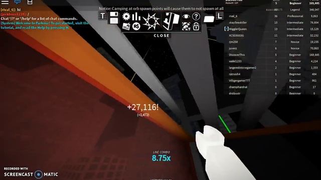 Roblox Parkour: POINTS HACK!! смотреть онлайн