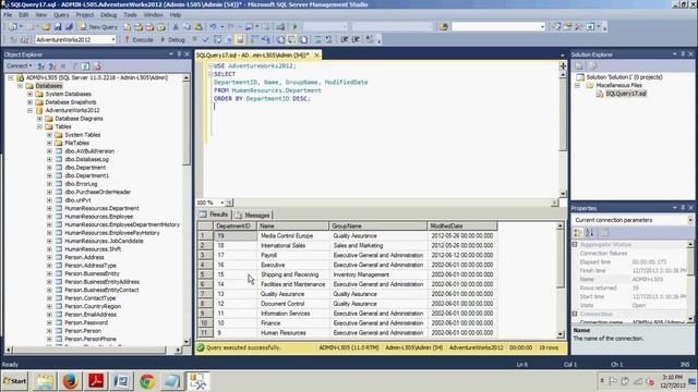 SQL Server Tutorial 39: Deleting data from tables смотреть онлайн