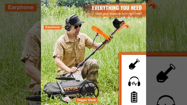 Waterproof Metal Detector VEVOR