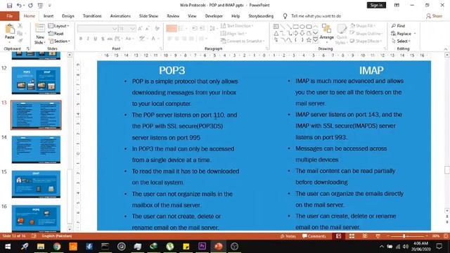 Web Protocols POP3 and IMAP | Urdu смотреть онлайн