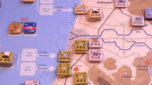 Salerno '43 Extended Example Of Play