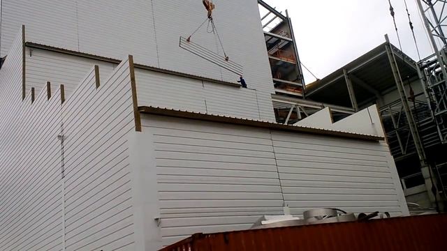 Монтаж кровельных сэндвич панелей смотреть онлайн