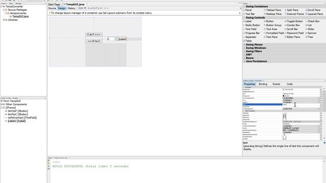 Netbeans 8.1 GUI Builder Tutorial смотреть онлайн