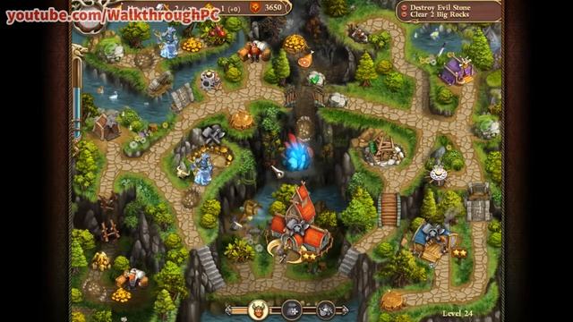 Northern Tale 3 - Level 24 - 3 Stars (Walkthrough) смотреть онлайн