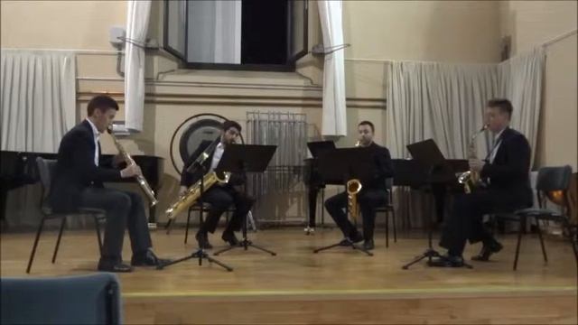 2. Canzona - Glazunov Saxophone Quartet ( Cuarteto SQ4 ) смотреть онлайн