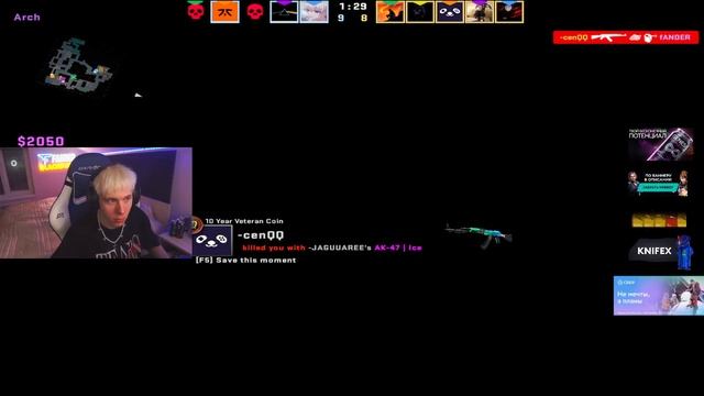 ФАНДЕР ВСТРЕТИЛ ЧИТЕРА НА 5000 ELO смотреть онлайн