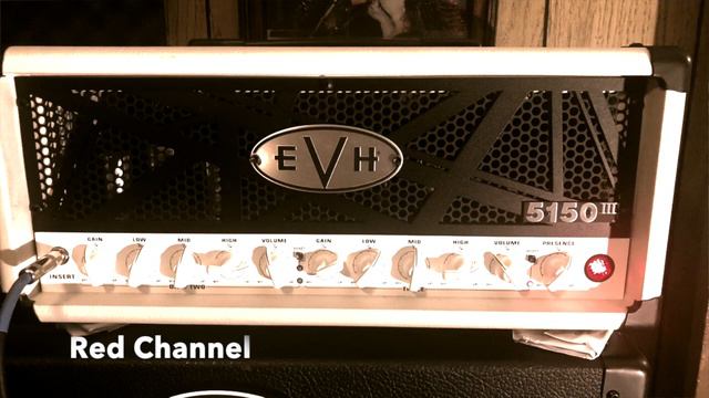 EVH 5150 III 50 watts - Blue Channel vs Red Channel Metal Tone!!!!! смотреть онлайн