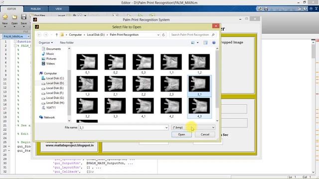 Matlab Code for Palmprint Recognition system Using Image Processing FINAL YEAR PROJECT CODE смотреть онлайн